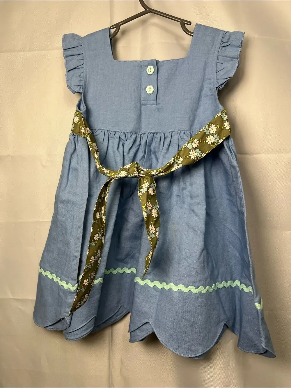Matilda Jane  vault Friends Forever Neve Love Me Blue Dress Size 2 NWOT